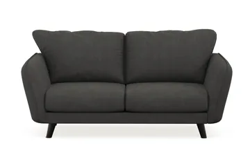 Trend Lyx 2-seters Manchestersofa - Mørk grå - Møbler - Sofaer - 2 seter sofa