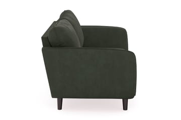 Trend Lyx 2-seters Manchestersofa - Mørkegrønn - Møbler - Sofaer - 2 seter sofa