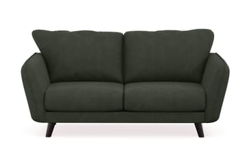 Trend Lyx 2-seters Manchestersofa - Mørkegrønn - Møbler - Sofaer - 2 seter sofa
