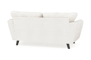 Trend Lyx 2-seters Sofa i Bouclé - Hvit - Møbler - Sofaer - 2 seter sofa
