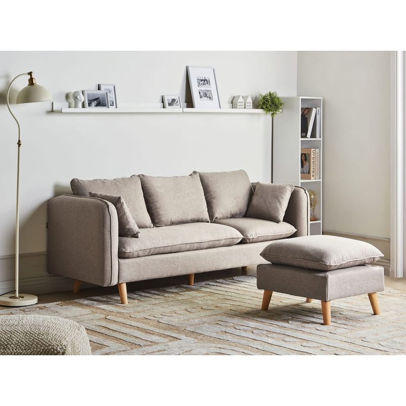3-seters sofa Dalvik - Brun - Møbler - Sofaer - Hjørnesofaer
