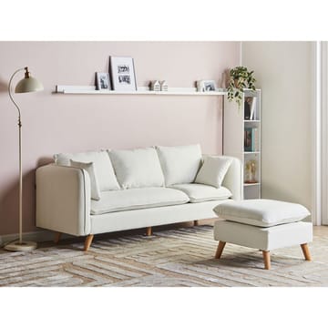 3-seters sofa Dalvik - Hvit, brun - Møbler - Sofaer - Hjørnesofaer