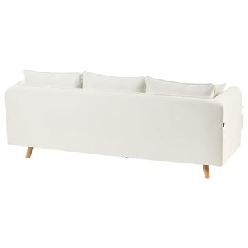 3-seters sofa Dalvik - Hvit, brun - Møbler - Sofaer - Hjørnesofaer