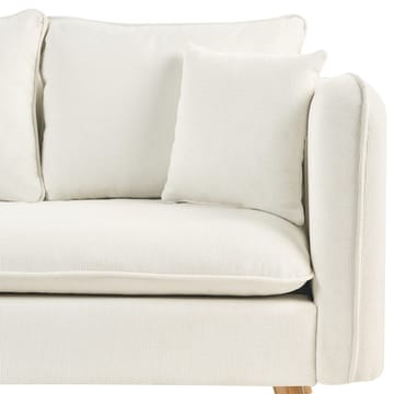 3-seters sofa Dalvik - Hvit, brun - Møbler - Sofaer - Hjørnesofaer
