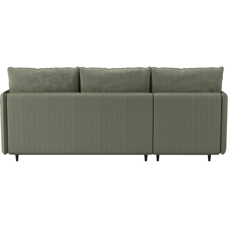3-seters sofa Loft24 Lindhus - Grønn - Møbler - Sofaer - Sofaer med sjeselong - 3 seters sofa med divan