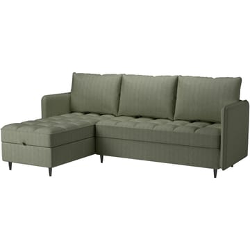 3-seters sofa Loft24 Lindhus - Grønn - Møbler - Sofaer - Sofaer med sjeselong - 3 seters sofa med divan
