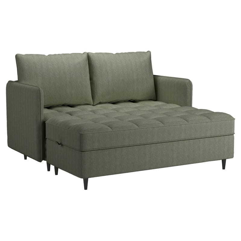3-seters sofa Loft24 Lindhus - Grønn - Møbler - Sofaer - Sofaer med sjeselong - 3 seters sofa med divan
