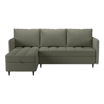 3-seters sofa Loft24 Lindhus - Grønn - Møbler - Sofaer - Sofaer med sjeselong - 3 seters sofa med divan