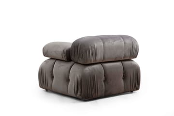 Belgin Boblende Divansofa 3-seter 288 cm - Grå - Møbler - Sofaer - 3 seter sofa