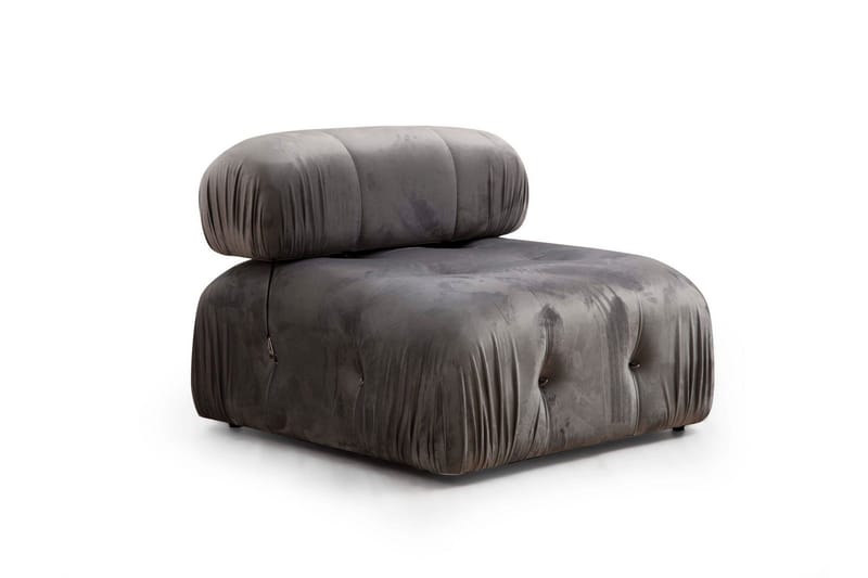 Belgin Boblende Divansofa 3-seter 288 cm - Grå - Møbler - Sofaer - 3 seter sofa