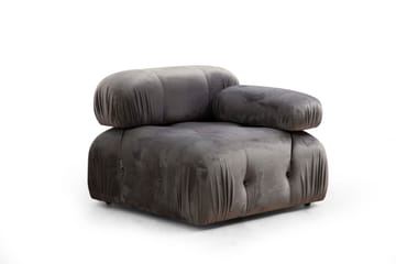 Belgin Boblende Divansofa 3-seter 288 cm - Grå - Møbler - Sofaer - 3 seter sofa