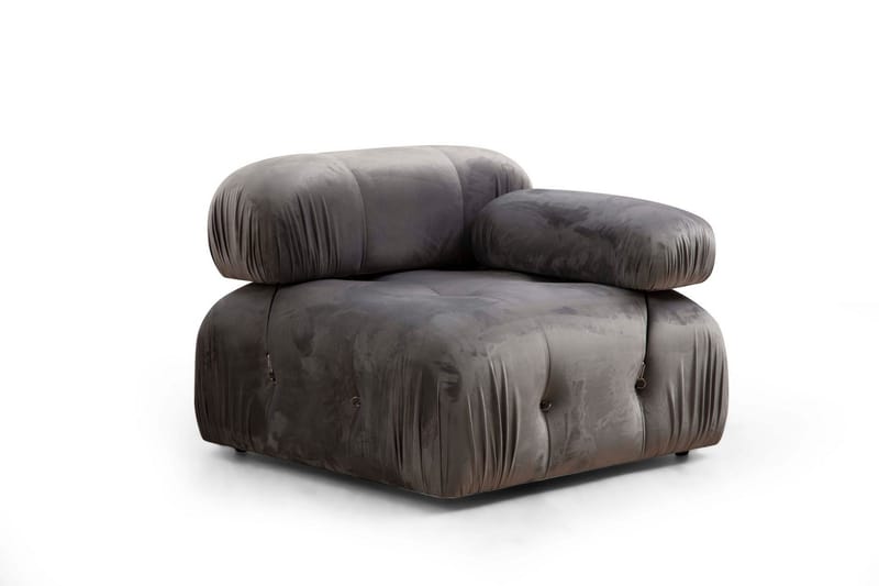 Belgin Boblende Divansofa 3-seter 288 cm - Grå - Møbler - Sofaer - 3 seter sofa