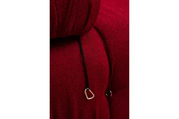 Belgin Boblende Divansofa 3-seter 288 cm - Rød - Møbler - Sofaer - Sofaer med sjeselong - 3 seters sofa med divan