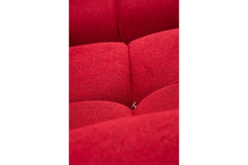 Belgin Boblende Divansofa 3-seter 288 cm - Rød - Møbler - Sofaer - Sofaer med sjeselong - 3 seters sofa med divan