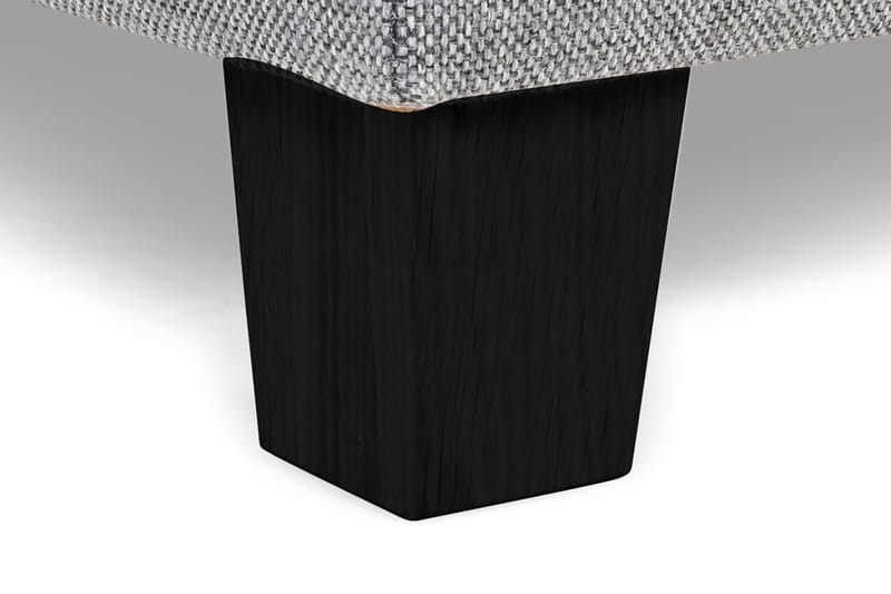 Crazy 3-seters Høyrevendt L-formet Sjeselongsofa i Stoff - Grå - Møbler - Sofaer - Sofaer med sjeselong - 3 seters sofa med divan