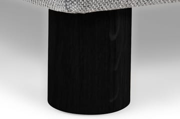 Crazy 3-seters Høyrevendt L-formet Sjeselongsofa i Stoff - Grå - Møbler - Sofaer - Sofaer med sjeselong - 3 seters sofa med divan