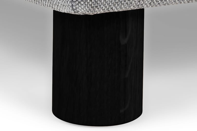 Crazy 3-seters Høyrevendt L-formet Sjeselongsofa i Stoff - Grå - Møbler - Sofaer - Sofaer med sjeselong - 3 seters sofa med divan