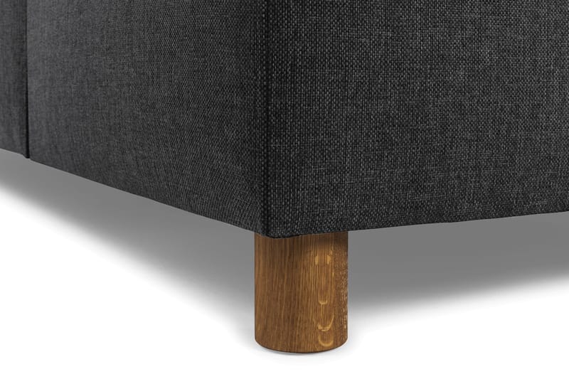 Crazy 3-seters Vendbar L-formet Sjeselongsofa i Stoff - Antrasitt - Møbler - Sofaer - Sofaer med sjeselong - 3 seters sofa med divan