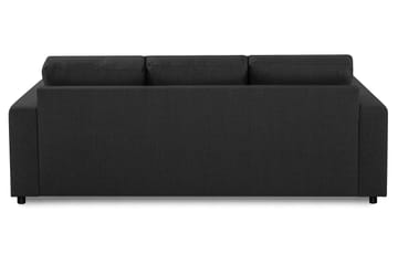 Crazy 3-seters Vendbar L-formet Sjeselongsofa i Stoff - Antrasitt - Møbler - Sofaer - Sofaer med sjeselong - 3 seters sofa med divan