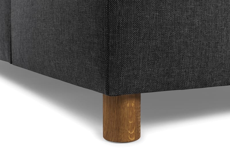Crazy 3-seters Vendbar L-formet Sjeselongsofa i Stoff - Antrasitt - Møbler - Sofaer - Sofaer med sjeselong - 3 seters sofa med divan