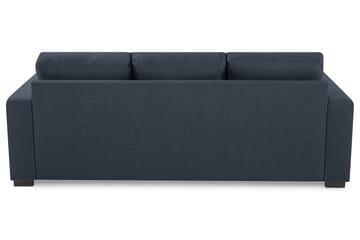 Crazy 3-seters Vendbar L-formet Sjeselongsofa i Stoff - Blå - Møbler - Sofaer - Sofaer med sjeselong - 3 seters sofa med divan