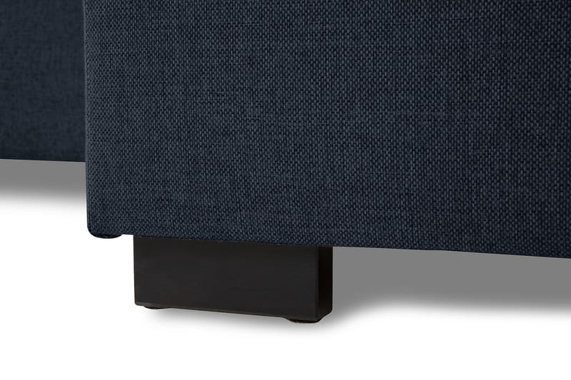 Crazy 3-seters Vendbar L-formet Sjeselongsofa i Stoff - Blå - Møbler - Sofaer - Sofaer med sjeselong - 3 seters sofa med divan