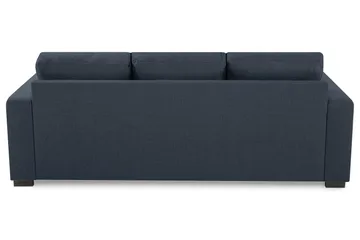 Crazy 3-seters Vendbar L-formet Sjeselongsofa i Stoff - Blå - Møbler - Sofaer - Sofaer med sjeselong - 3 seters sofa med divan