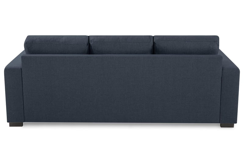 Crazy 3-seters Vendbar L-formet Sjeselongsofa i Stoff - Blå - Møbler - Sofaer - Sofaer med sjeselong - 3 seters sofa med divan