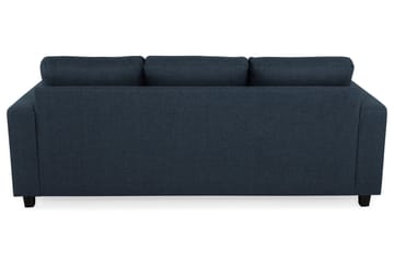 Crazy 3-seters Vendbar L-formet Sjeselongsofa i Stoff - Blå - Møbler - Sofaer - Sofaer med sjeselong - 3 seters sofa med divan