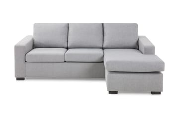 Crazy 3-seters Vendbar L-formet Sjeselongsofa i Stoff