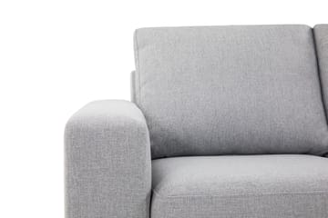 Crazy 3-seters Vendbar L-formet Sjeselongsofa i Stoff - Grå - Møbler - Sofaer - Sofaer med sjeselong - 3 seters sofa med divan