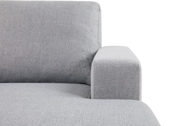 Crazy 3-seters Vendbar L-formet Sjeselongsofa i Stoff - Grå - Møbler - Sofaer - Sofaer med sjeselong - 3 seters sofa med divan