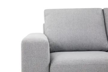 Crazy 3-seters Vendbar L-formet Sjeselongsofa i Stoff - Grå - Møbler - Sofaer - Sofaer med sjeselong - 3 seters sofa med divan