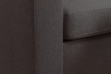 Crazy 3-seters Vendbar L-formet Sjeselongsofa i Stoff - Mørk grå - Møbler - Sofaer - Sofaer med sjeselong - 3 seters sofa med divan