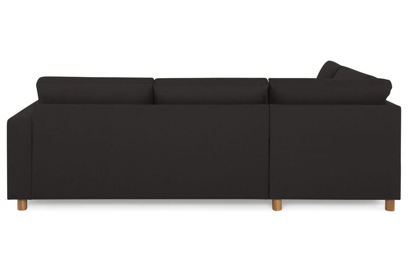 Crazy 3-seters Venstrevendt L-formet Sjeselongsofa i Stoff - Antrasitt - Møbler - Sofaer - Sofaer med sjeselong - 3 seters sofa med divan