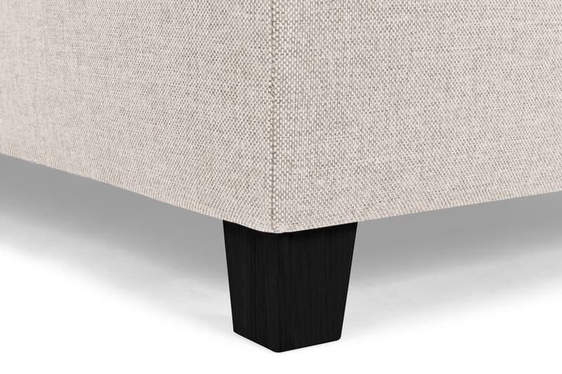 Crazy 3-seters Venstrevendt L-formet Sjeselongsofa i Stoff - Beige - Møbler - Sofaer - Sofaer med sjeselong - 3 seters sofa med divan