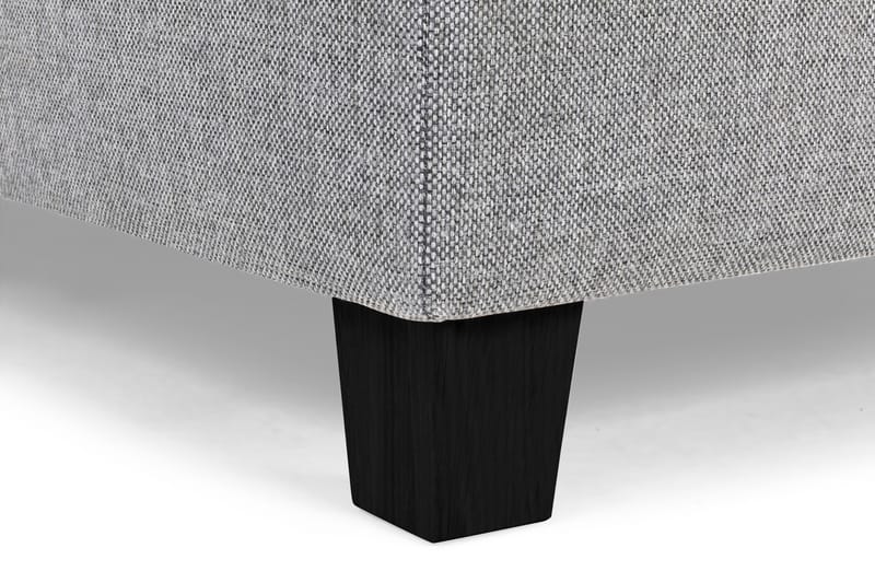 Crazy 3-seters Venstrevendt L-formet Sjeselongsofa i Stoff - Grå - Møbler - Sofaer - Sofaer med sjeselong - 3 seters sofa med divan