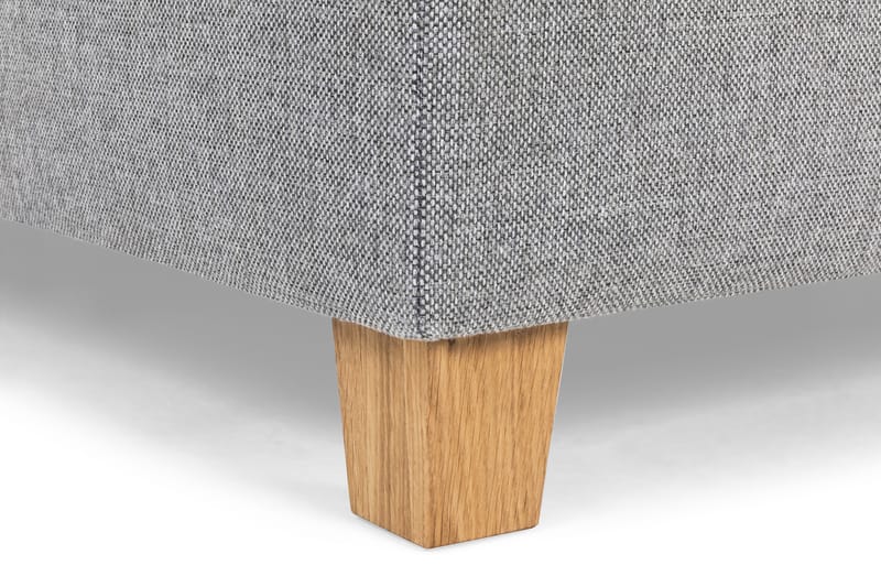 Crazy 3-seters Venstrevendt L-formet Sjeselongsofa i Stoff - Grå - Møbler - Sofaer - Sofaer med sjeselong - 3 seters sofa med divan
