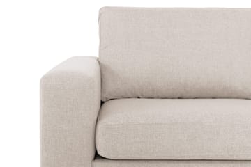 Crazy 4-seters Høyrevendt L-formet Sjeselongsofa i Stoff - Beige - Møbler - Sofaer - Sofaer med sjeselong - 3 seters sofa med divan