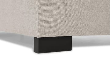 Crazy 4-seters Høyrevendt L-formet Sjeselongsofa i Stoff - Beige - Møbler - Sofaer - Sofaer med sjeselong - 3 seters sofa med divan
