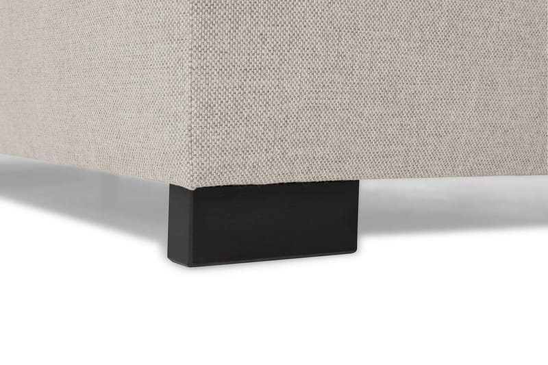 Crazy 4-seters Høyrevendt L-formet Sjeselongsofa i Stoff - Beige - Møbler - Sofaer - Sofaer med sjeselong - 3 seters sofa med divan