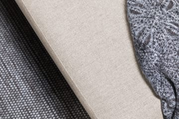 Crazy 4-seters Høyrevendt L-formet Sjeselongsofa i Stoff - Beige - Møbler - Sofaer - Sofaer med sjeselong - 3 seters sofa med divan