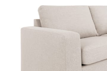 Crazy 4-seters Høyrevendt L-formet Sjeselongsofa i Stoff - Beige - Møbler - Sofaer - Sofaer med sjeselong - 3 seters sofa med divan