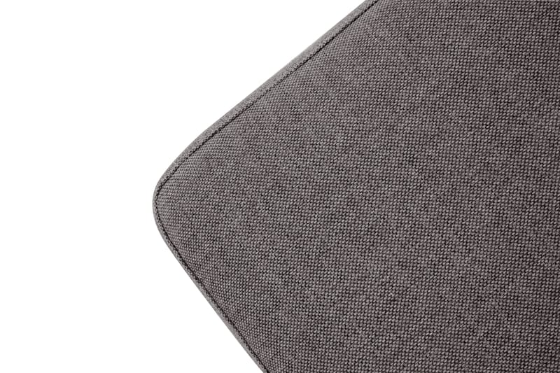 Crazy Limited Edition 4-seters Høyrevendt L-formet Sjeselongsofa i Stoff - Grå - Møbler - Sofaer - Sofaer med sjeselong - 4 seters sofa med divan