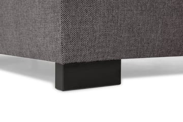 Crazy Limited Edition 4-seters Høyrevendt L-formet Sjeselongsofa i Stoff - Grå - Møbler - Sofaer - Sofaer med sjeselong - 4 seters sofa med divan