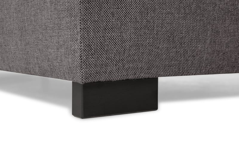 Crazy Limited Edition 4-seters Høyrevendt L-formet Sjeselongsofa i Stoff - Grå - Møbler - Sofaer - Sofaer med sjeselong - 4 seters sofa med divan