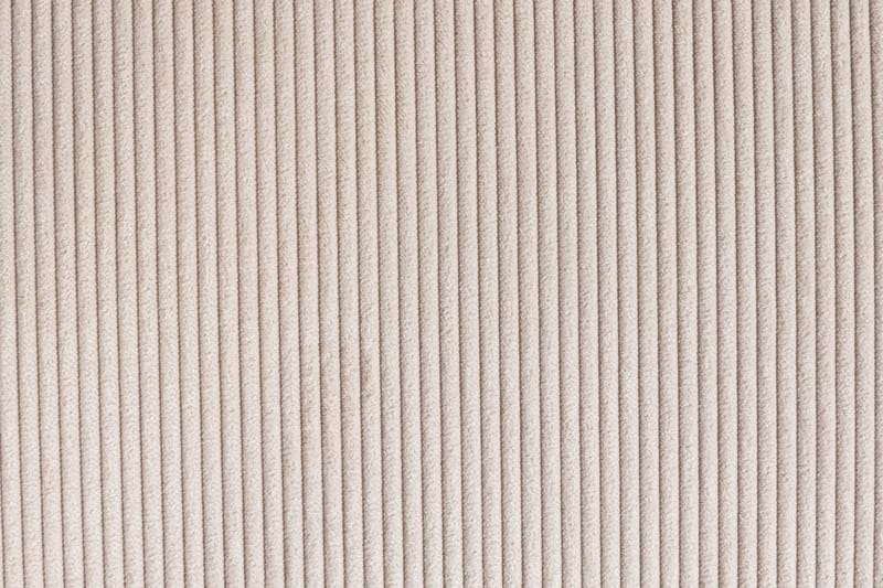 Menard 4-seters Venstrevendt L-formet Sjeselongsofa + Fotskammel i Manchester - Beige - Møbler - Sofaer - Sofaer med sjeselong - 3 seters sofa med divan