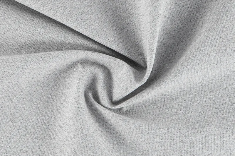 Menard Compact 3-seters Høyrevendt L-formet Divansofa i Stoff - Lys grå - Møbler - Sofaer - Sofaer med sjeselong - 3 seters sofa med divan