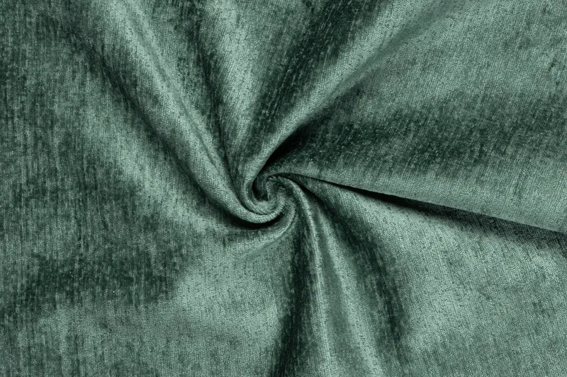 Menard Compact 3-seters Venstrevendt L-formet Divansofa i Fløyel - Mørk grønn - Møbler - Sofaer - Sofaer med sjeselong - 3 seters sofa med divan