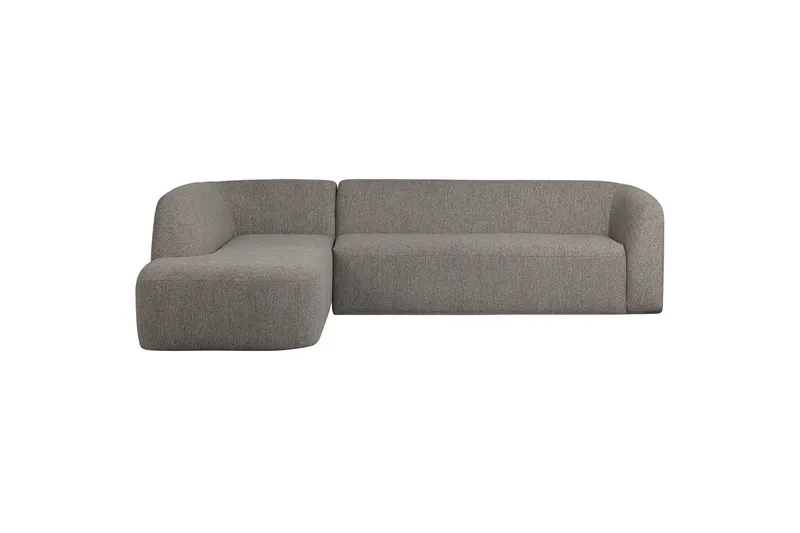 Mooli Sofa med Sjeselong 3-seter - Grå - Møbler - Sofaer - Sofaer med sjeselong - 3 seters sofa med divan